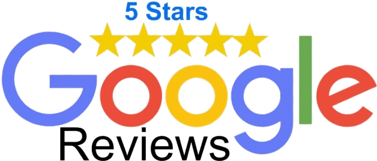 5 Stars on Google Reviews